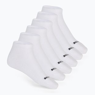 Șosete pentru bărbați SKECHERS Non Terry Low Cut 6 perechi white traditional