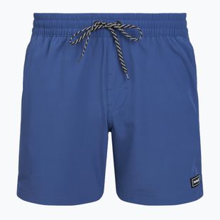 Pantaloni scurți de baie pentru bărbați Hurley Solid Volley Swim Short Blue/Brown