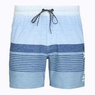 Pantaloni scurți de baie pentru bărbați Hurley Epic Ombre Volley Swim Short blue/white