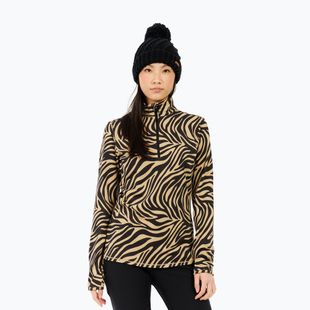 Bluză pentru femei Protest PRTEsher 1/4 Zip Active bamboobeige