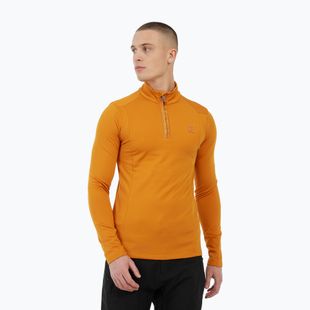 Bluză pentru bărbați Protest Rewill 1/4 Zip Active caramel yellow