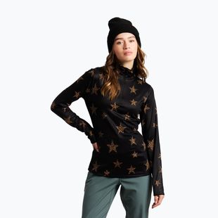 Bluză fleece pentru femei Protest PRTSwana 1/4 Zip Active fudgecamel