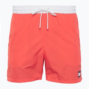 Șort de înot pentru bărbați Tommy Hilfiger Medium Drawstring pink poppy