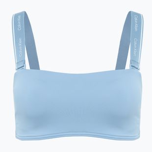 Costum de baie top Calvin Klein KW0KW02731 Removable Straps - RP faded denim