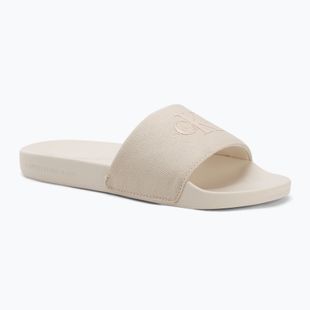 Papuci pentru femei Calvin Klein YW0YW01835 Slide Monogram Wn triple turtle dove