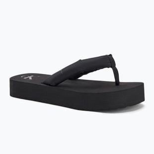 Încălțăminte pentru femei Calvin Klein YW0YW01723 Beach Sandal Flatform Ttxr Satin triple black