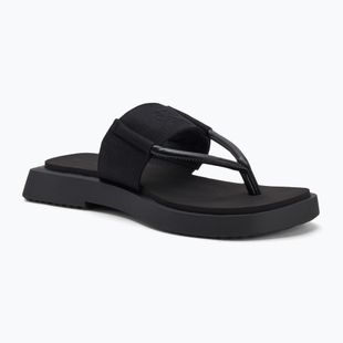 Încălțăminte pentru femei Calvin Klein YW0YW01717 Sq Low Wedge Sandal Rope triple black