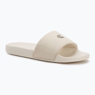 Papuci pentru femei Calvin Klein YW0YW01713 Slide Monogram Hardware turtle dove