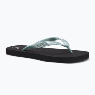 Încălțăminte pentru femei Calvin Klein YW0YW01719 Beach Sandal Monologo Tpu black/cloud blue