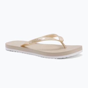 Încălțăminte pentru femei Calvin Klein YW0YW01720 Thong+ Tpu Metallic eggshell/bright white
