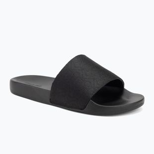 Papuci pentru bărbați Calvin Klein HM0HM01762 Pool Slide Jaq Mono black mono jacquard