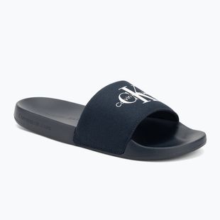 Papuci pentru bărbați  Calvin Klein YM0YM01271 Slide Monogram Cv triple calvin navy