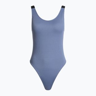 Costum de baie o piesă pentru femei Calvin Klein KW0KW02754 Intense Power Rib Scoop Back One Piece-RP grisaille