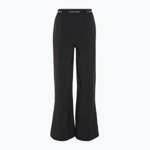 Pantaloni pentru femei Calvin Klein Wide Leg negru