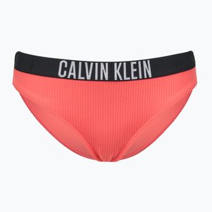 Calvin Klein costum de baie fund KW0KW02752 Intense Power Rib Bikini coral orbitor