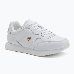 Încălțăminte pentru femei Tommy Hilfiger Leather Runner white