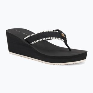 Papuci pentru femei Tommy Hilfiger Wedge Beach Sandal black