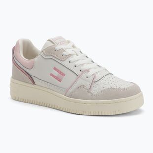 Încălțăminte pentru femei Tommy Jeans Retro Basket ecru/misty pink