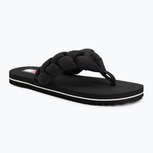 Șlapi pentru femei Tommy Hilfiger Braided Thong black