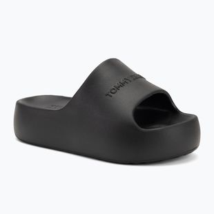 Papuci pentru femei Tommy Jeans Chunky Pool Slide Ess black