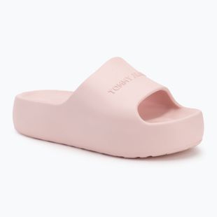 Papuci pentru femei Tommy Jeans Chunky Pool Slide Ess delicate pink