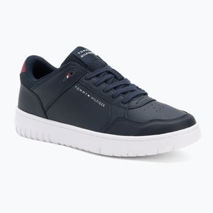 Încălțăminte pentru bărbați Tommy Hilfiger Basket Core Lite Lth Mix desert sky