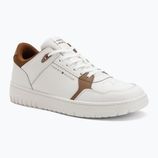 Încălțăminte pentru bărbați Tommy Hilfiger Basket Core Lite Lth Mix ecru
