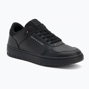Încălțăminte pentru bărbați Tommy Hilfiger Basket Core Lite Lth Mix black