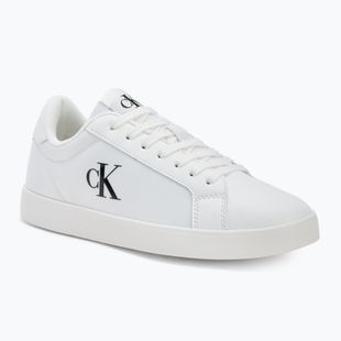Încălțăminte pentru femei Calvin Klein YW0YW01781 3 Cupsole Laceup PU MG bright white