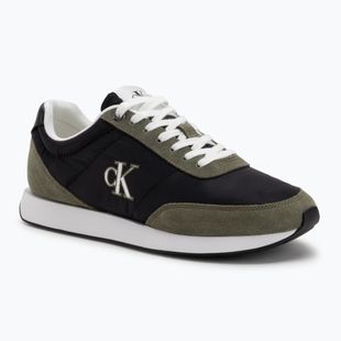 Încălțăminte pentru bărbați Calvin Klein YM0YM01361 Retro Runner Essential MIX MAT black/capers/bright white