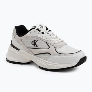 Încălțăminte pentru femei Calvin Klein YW0YW02009 Hike Runner Mesh Mix MET MG bright white/black