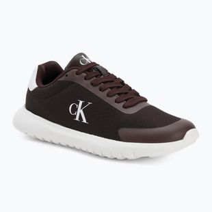 Încălțăminte pentru femei Calvin Klein YW0YW01750 3 Eva Runner Mesh MG brown out/green haze