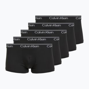 Boxeri Calvin Klein LV00NB4412 Low Rise Trunk 5 perechi black