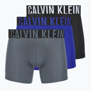 Boxeri Calvin Klein 000NB3612A Brief 3 perechi black/royalty/turbulence