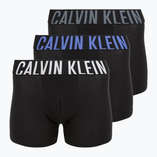 Boxeri Calvin Klein 000NB3609A Brief 3 perechi black bodies/turbulence/white/iridescent