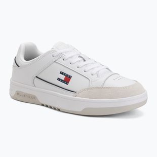 Încălțăminte pentru bărbați Tommy Jeans Cupsole Leather white