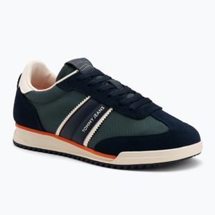 Pantofi bărbați Tommy Jeans Retro Runner Cleated Winter dark night navy
