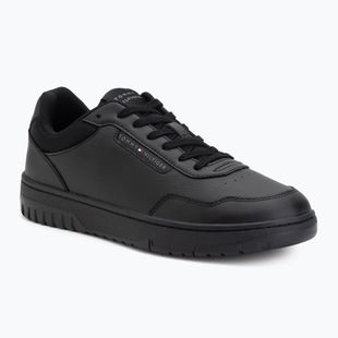 Încălțăminte pentru bărbați Tommy Hilfiger Basket Core Lite Leather black