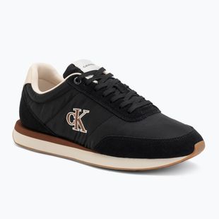 Încălțăminte pentru bărbați Calvin Klein YM0YM01361 Retro Runner Ess Mix Mat black/light cashew
