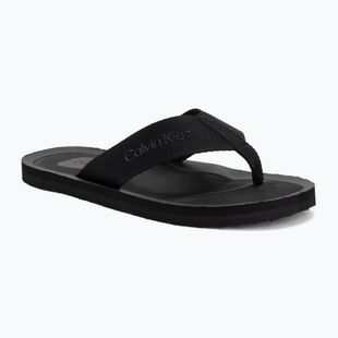 Șlapi pentru bărbați Calvin Klein HM0HM02106 City Thong triple black