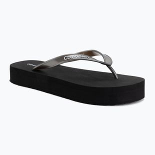 Șlapi pentru femei Calvin Klein HW0HW03120 Flatform triple black