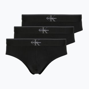 Slipuri pentru bărbați Calvin Klein LV00NB4471 Hip Brief 3 perechi black