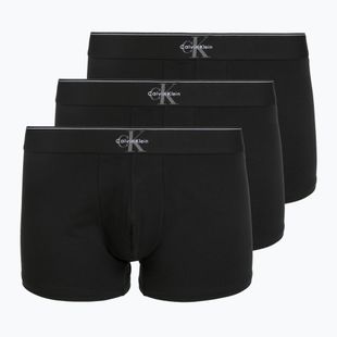 Boxeri pentru bărbați Calvin Klein LV00NB4472 Trunk 3 pairs black