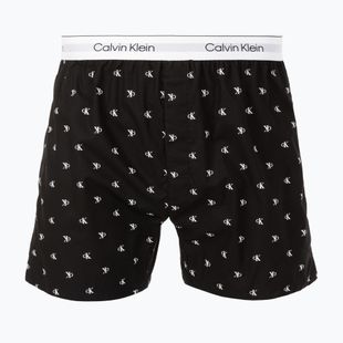 Boxeri Calvin Klein LV00NM2831 Boxer Trad diamond logo black