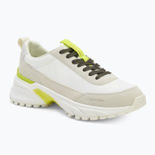 Încălțăminte pentru femei Calvin Klein YW0YW02075 Hike Runner MG Nylon Mix bright white/primrose/beluga