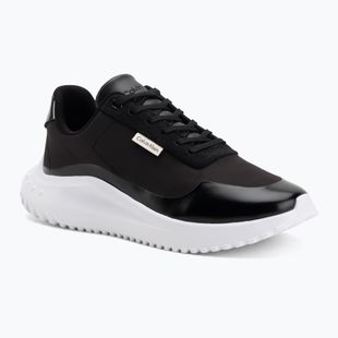 Încălțăminte pentru femei Calvin Klein YW0YW02016 Eva Runner Lace Up Mat Mix 0GN black/gun metal