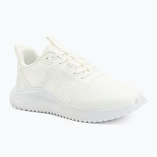 Încălțăminte pentru bărbați Calvin Klein YM0YM01442 Eva Runner Lace Up Mat Mix 0GJ triple bright white