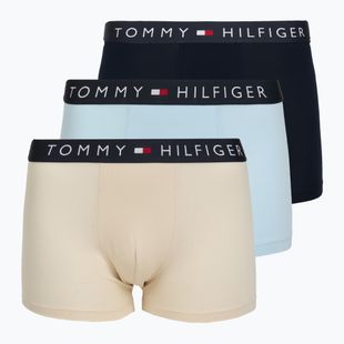 Boxeri Tommy Hilfiger Trumk 3 perechi desert sky/muslin/keep blue