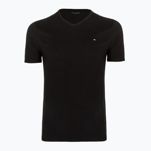 Tricou pentru bărbați Tommy Hilfiger Cotton V-Neck black/black/black