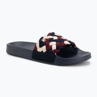Papuci pentru femei Tommy Hilfiger Braided Pool rwb